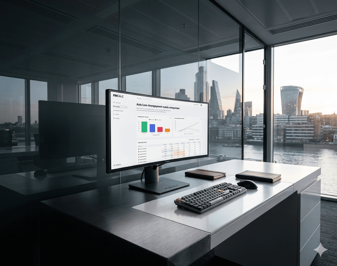Financial Control Center Background
